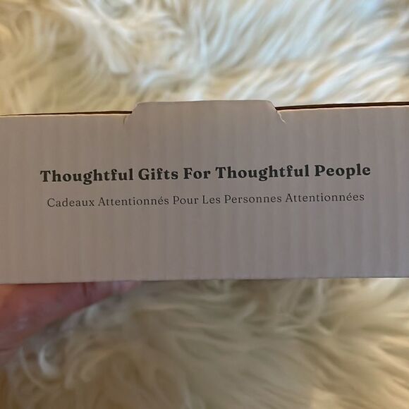 Favor Gray & White Dip Dye Ceramic Spoon Rest, New in Box - Picture 4 of 6